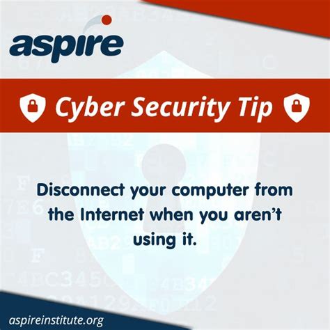 Disconnect your computer from the internet